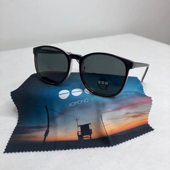 KOMONO Black/Chameleon Sunglasses (New) - Picture 2 of 9